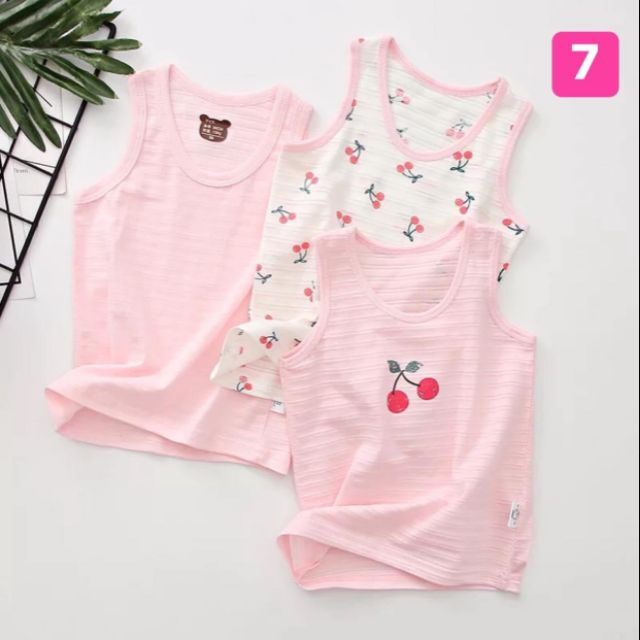 Set 3 áo cotton cho bé