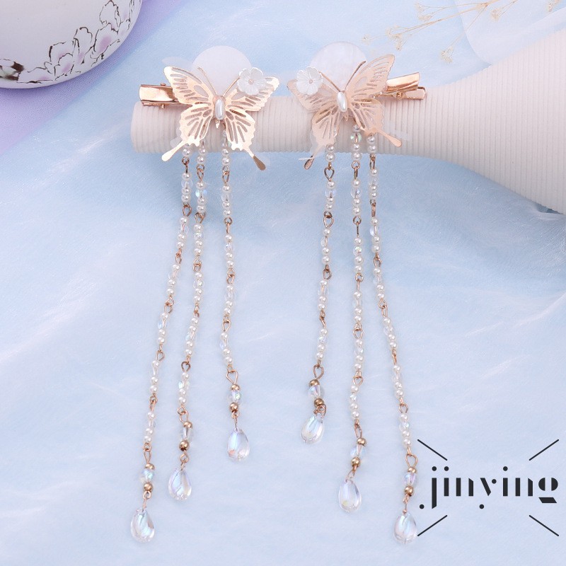 GETNOIVAS Đồ cài tóc tự làm kiểu hán phục cổ điển xinh xắn dễ thương