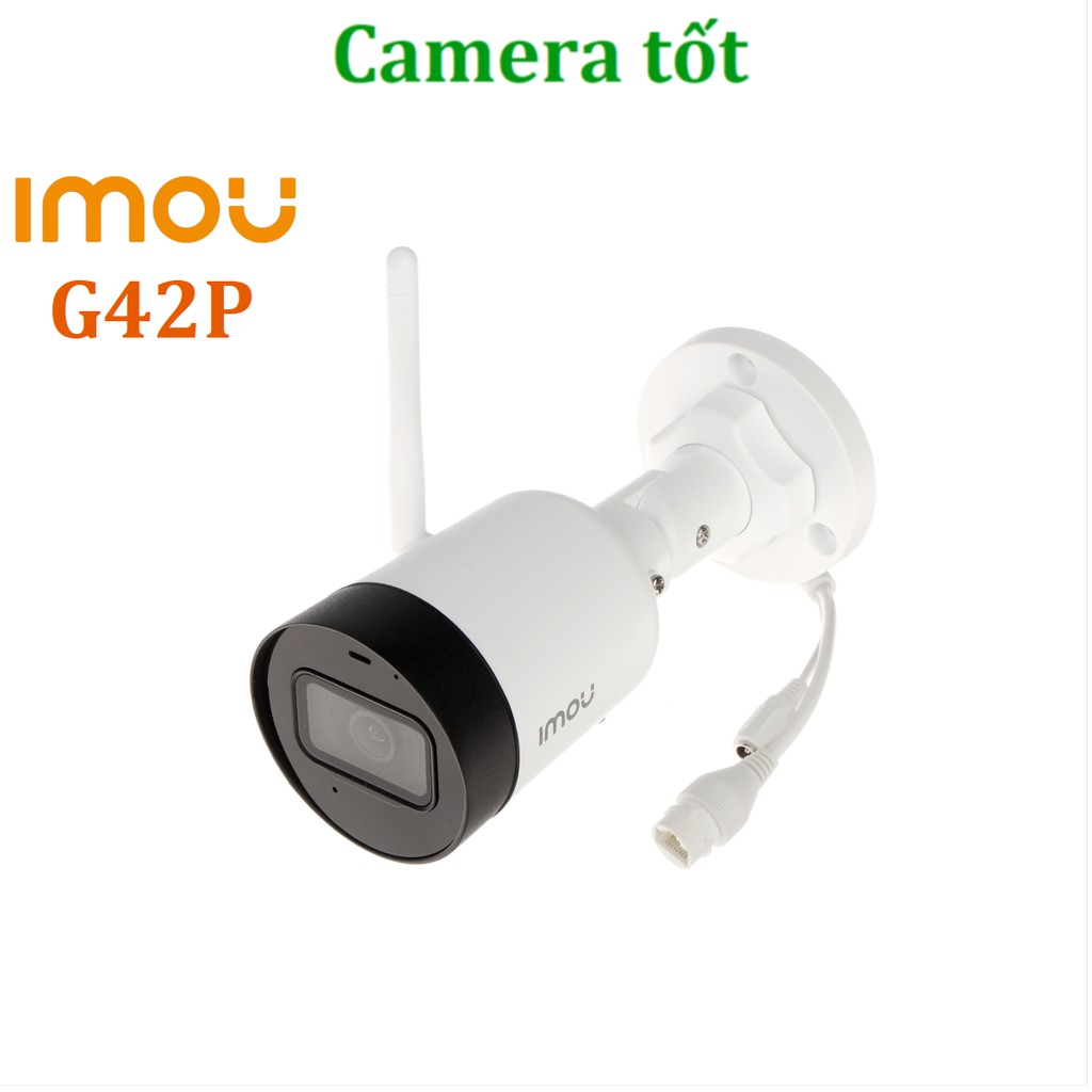 Camera imou G42P 4MP(4K,4.0) Ngoải trời - Kết nối WiFi -Lan