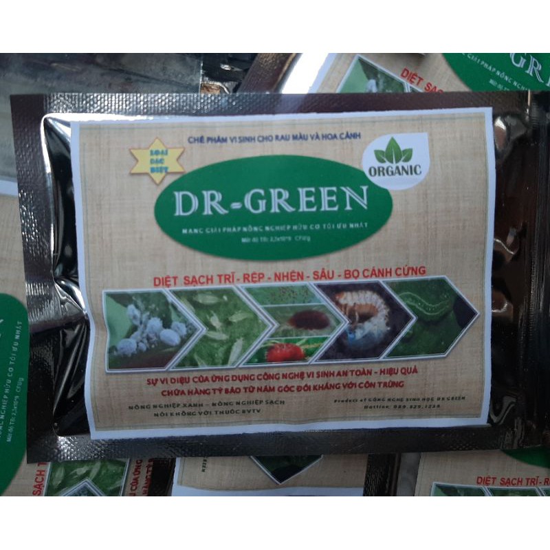 DR GREEN THUỐC TRỊ TRĨ RỆP SINH HỌC