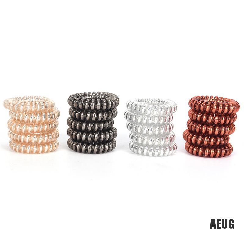 1 pc Dây Cột Tóc Lò Xo Co Giãn Tiện Dụng