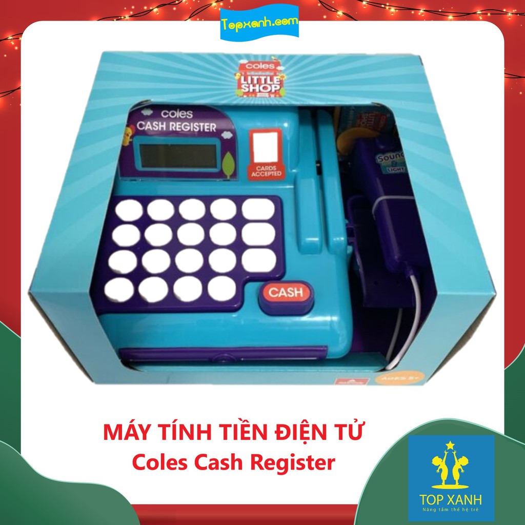 MÁY TÍNH TIỀN ĐIỆN TỬ - Coles Cash Register