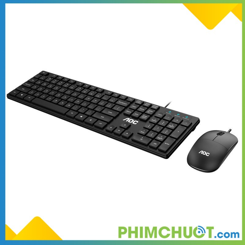 Bộ phím chuột máy tính AOC KM401