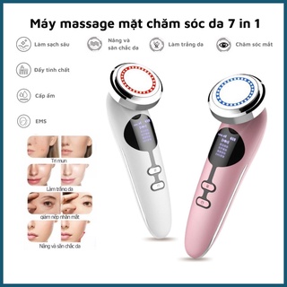 Máy đẩy tinh chất điện di nóng lạnh, massage mặt, nâng cơ, dưỡng trắng, tái tạo da.
