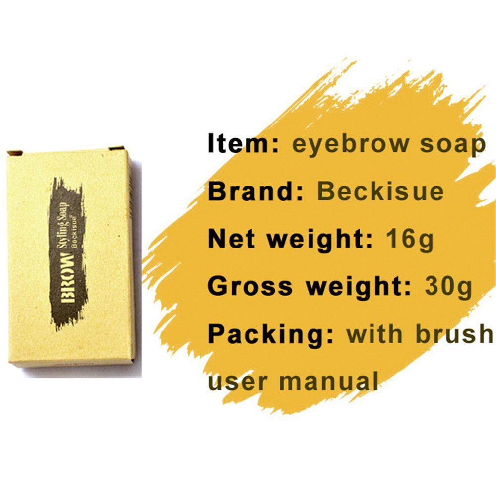 BSUNS Xà Phòng Định Hình Lông Mày Chống Thấm Nước Lâu Trôi Kèm Cọ Tiện Dụng