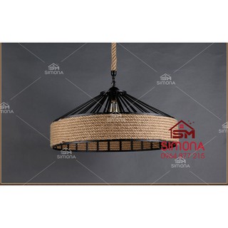 Đèn thả Thừng Nâu DT 0317