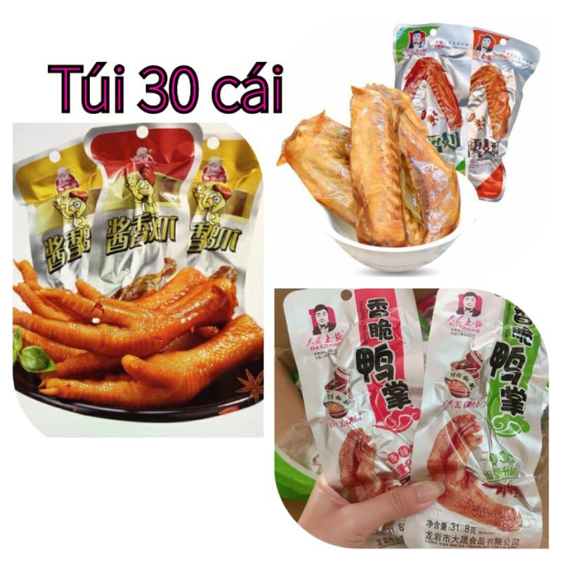 CHÂN VỊT/CÁNH VỊT/CHÂN GÀ TỨ XUYÊN - Đồ ăn vặt nội địa