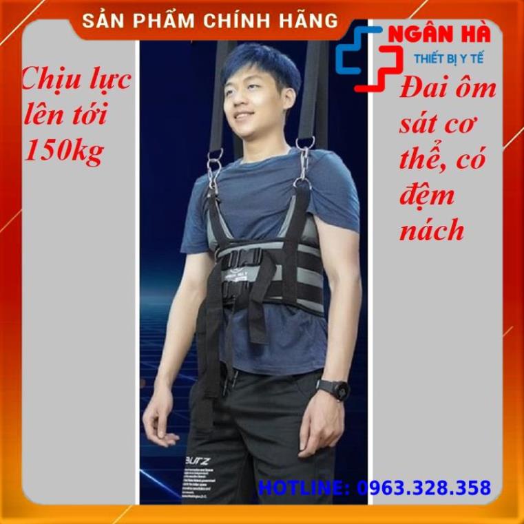 Đai treo xà đơn kéo dãn cột sống-mẫu mới-giảm đau cho người thoát vị đĩa đệm - [Hàng công ty]