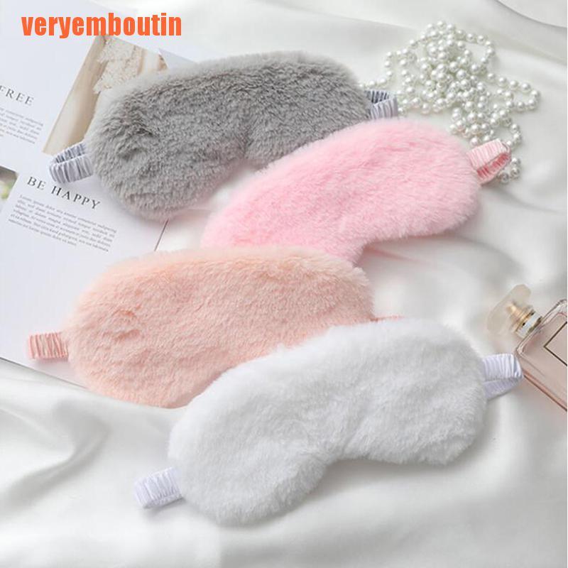 [Hàng mới về] Mặt nạ bịt mắt ngủ bằng lông nhung mềm