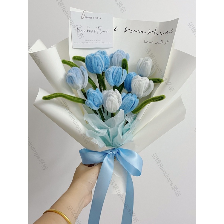 Hoa Tulip Xoắn Thanh Torsion Quà Tặng Sinh Nhật DIY