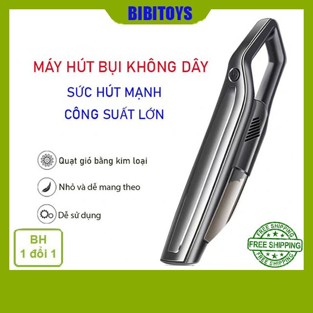 [MẪU 2020] Máy hút bụi mini không dây công suất lớn, máy hút bụi oto