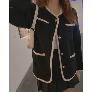 Ảnh thật - Áo khoác Tweed