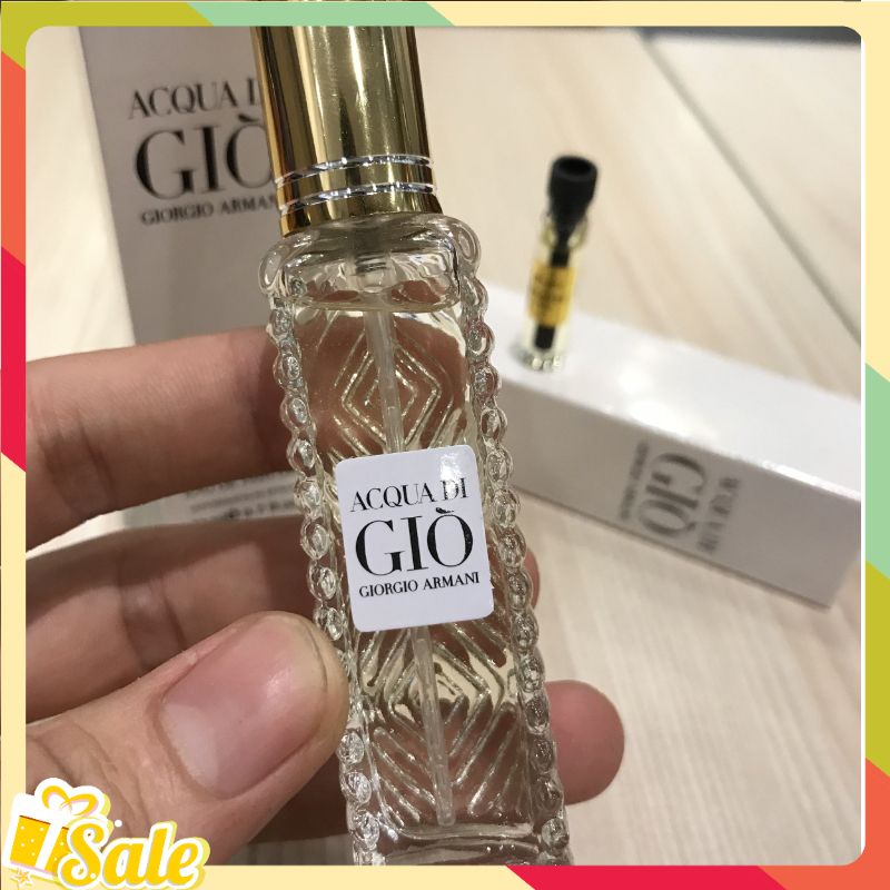 Nước hoa mini, Nước Hoa Aqua Giò Trắng 20ml 6D Hương Thơm Nam Tính, Mạnh Mẽ Lưu Hương 12h | BigBuy360 - bigbuy360.vn