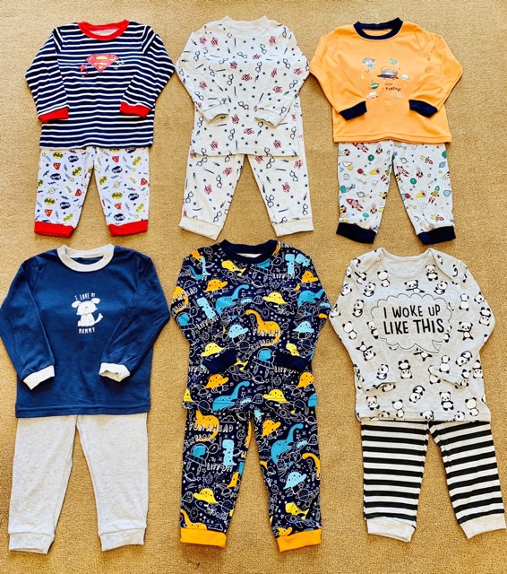 Bộ tay dài bé trai