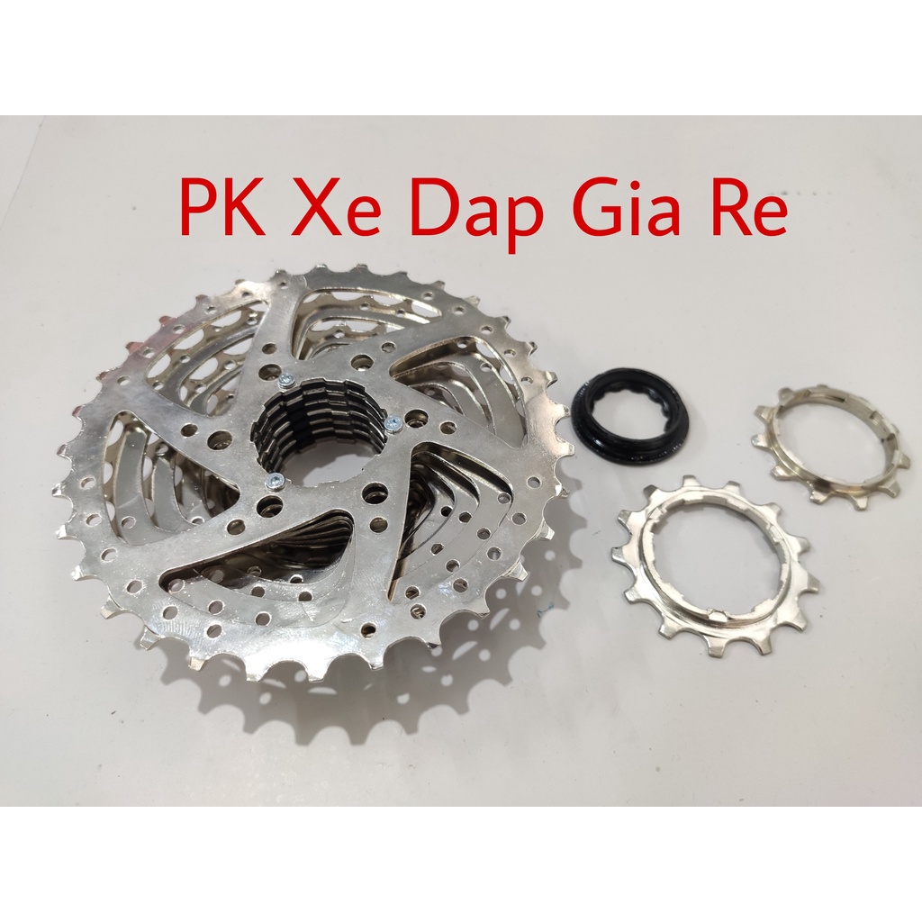 Líp thả 9 SUNRUN 11-32T, Líp thả xe đạp 9 tầng chất lượng cao - PK Xe Dap Gia Re