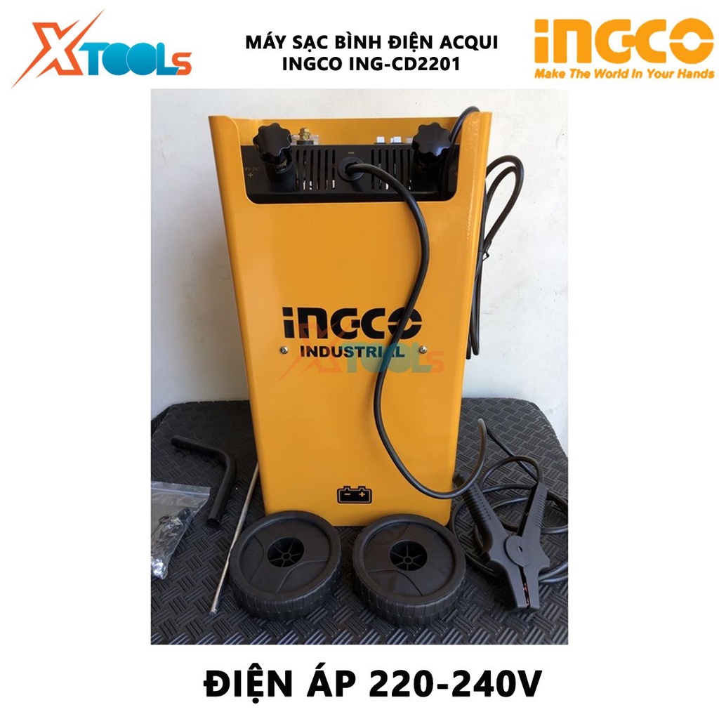 Máy sạc bình điện ắc quy INGCO ING-CD2201