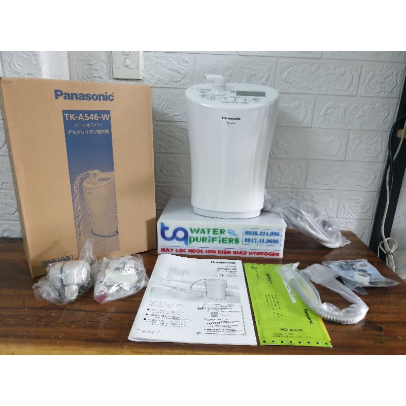 Máy lọc nước ion Kiềm Panasonic TK AS 46. Máy mới sx 2020