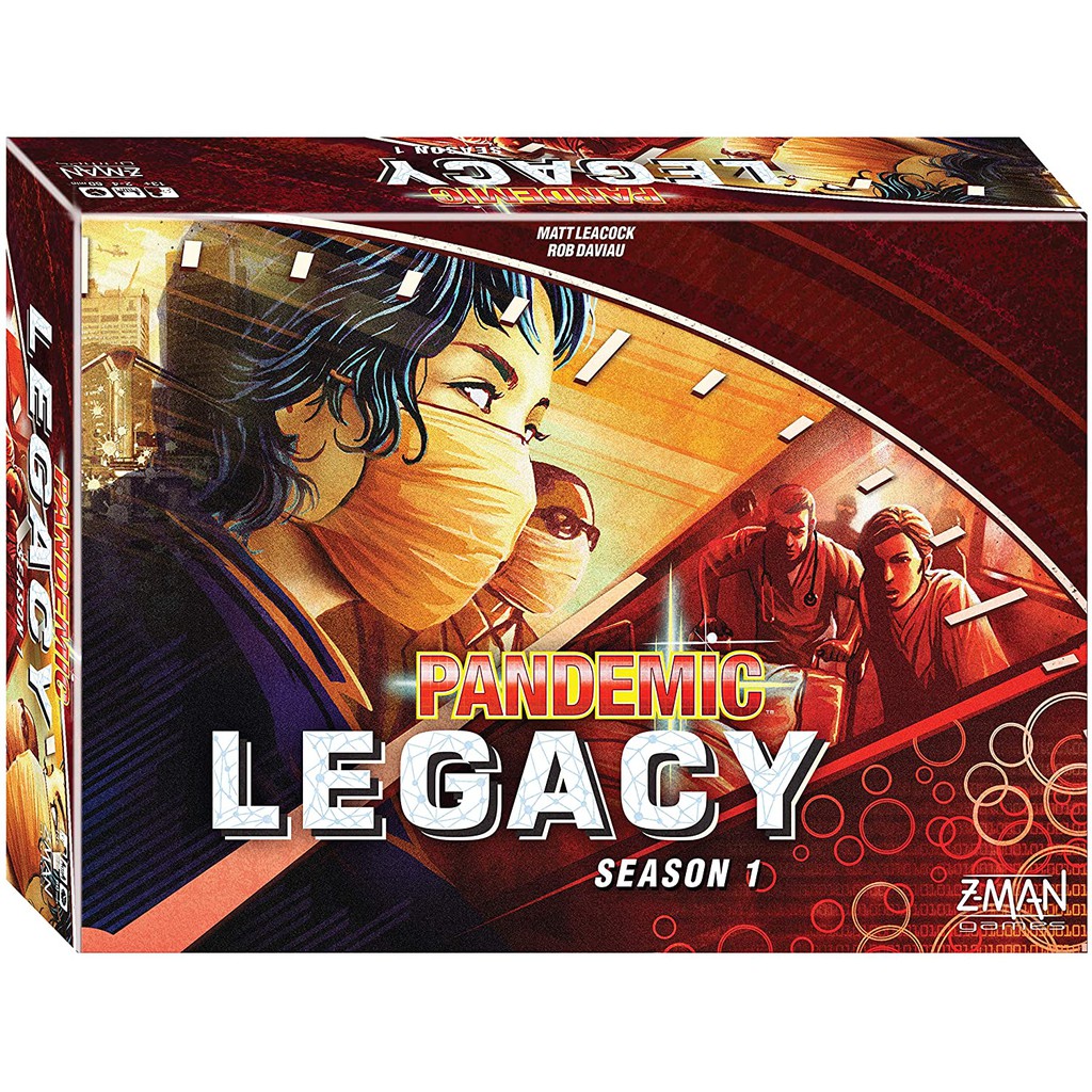 Trò Chơi Board Game PANDEMIC và PANDEMIC LEGACY Season 1 Tiếng Anh Chất Lượng Cao