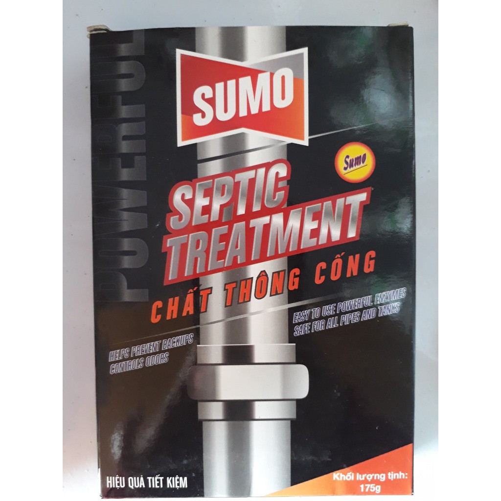 Chất Thông Cầu Cống Septic Treatment Sumo 175g