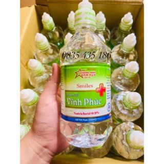 Nước muối sinh lý Vĩnh Phúc 500ml