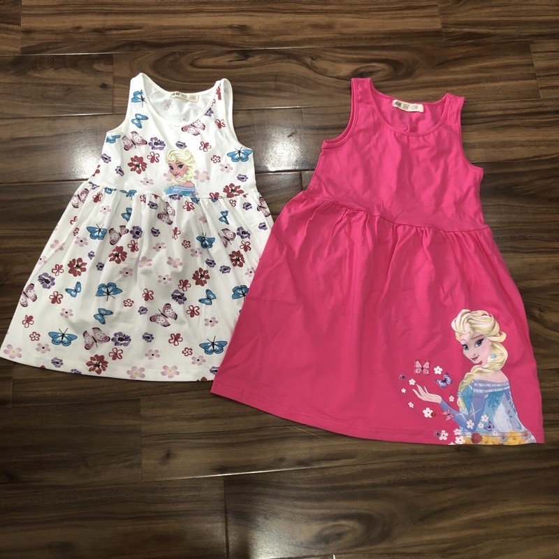 Váy cotton HM cho bé gái Elsa siêu đẹp 2021