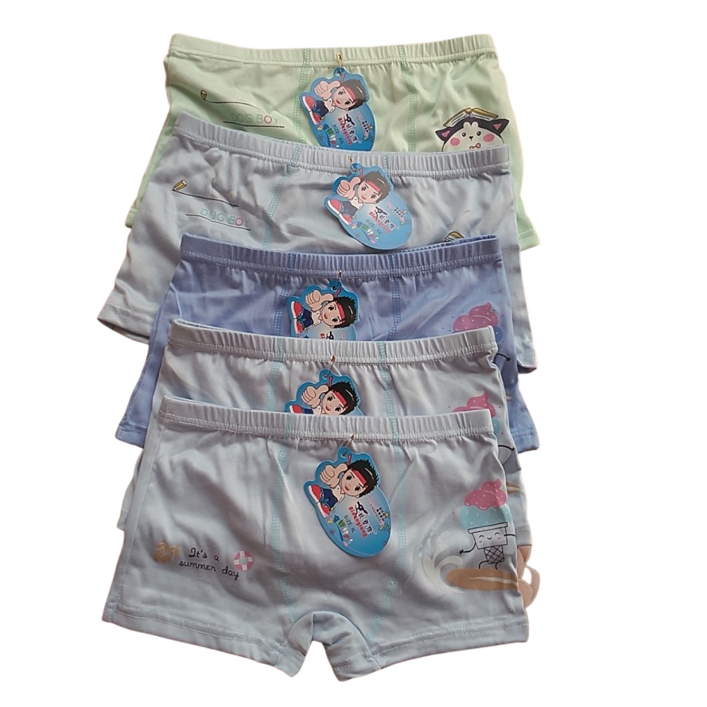 Quần chíp đùi cho bé gái bé trai Binbon kids, quần lót cho bé trai bé gái chất cotton nhiều hình cực xinh cho bé từ 25kg