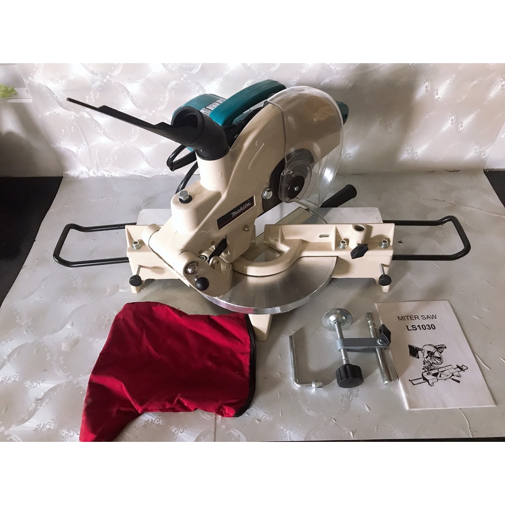 Máy cắt nhôm 255MM| Máy cắt nhôm đa góc MAKITA - Công suất 1380W( Cam kết lõi đồng 100%)