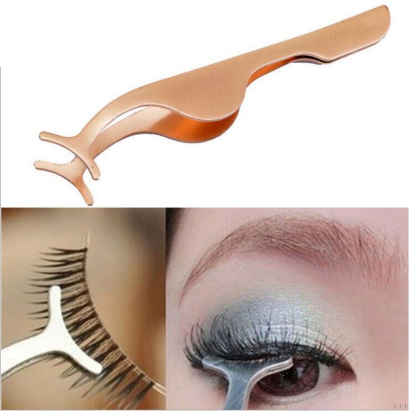 False Eyelash Curler Stainless Lash Extension Applicator Multifunctional Makeup Assist Tool