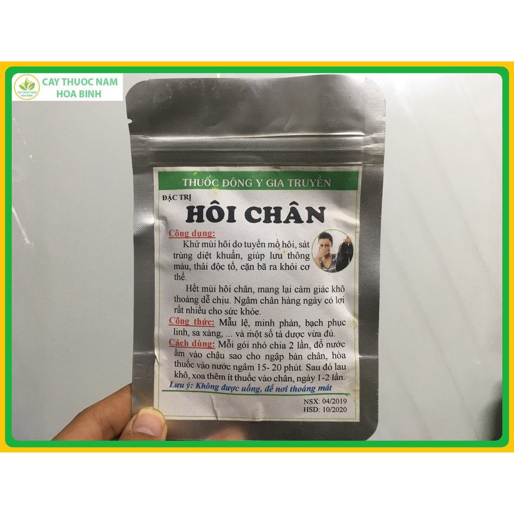 [GIA TRUYỀN] Dược liệu trị hôi chân (khô, sạch, hiệu quả)