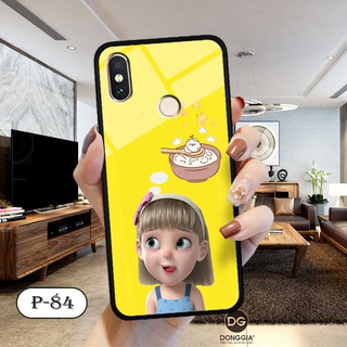 Ốp lưng kính 3D Xiaomi Redmi Note 6 Pro-cute