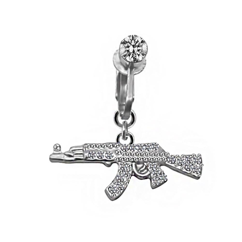 Khuyên Rốn Hình Bướm Đính Đá Thời Trang