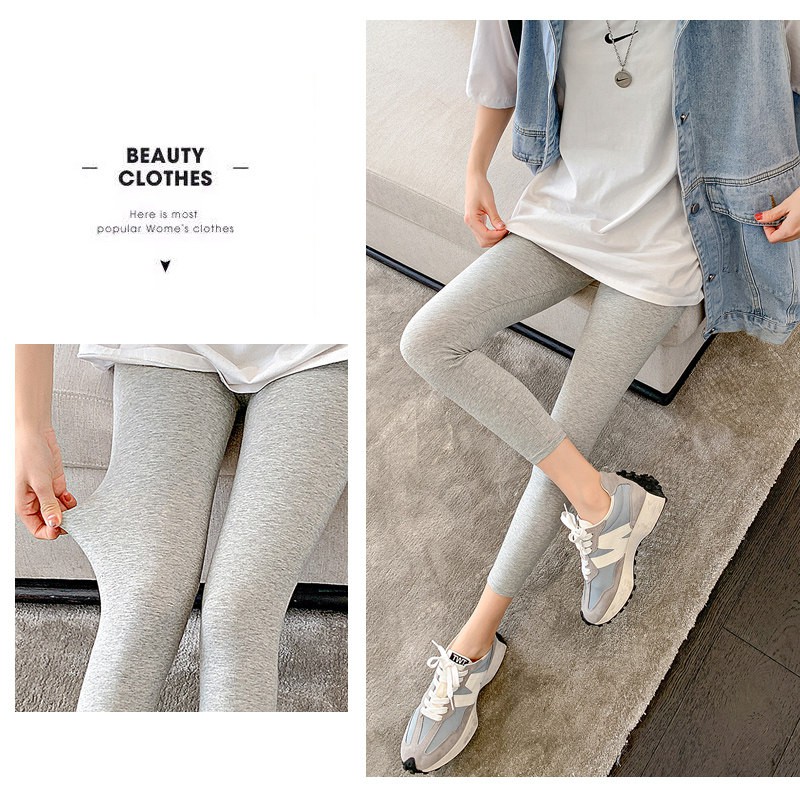 Quần lót legging mỏng lưng cao co giãn ôm dáng bảo vệ cho nữ | BigBuy360 - bigbuy360.vn
