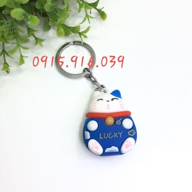 Móc khóa mèo may mắn, Móc Khóa Mèo Lucky , Mèo May Mắn