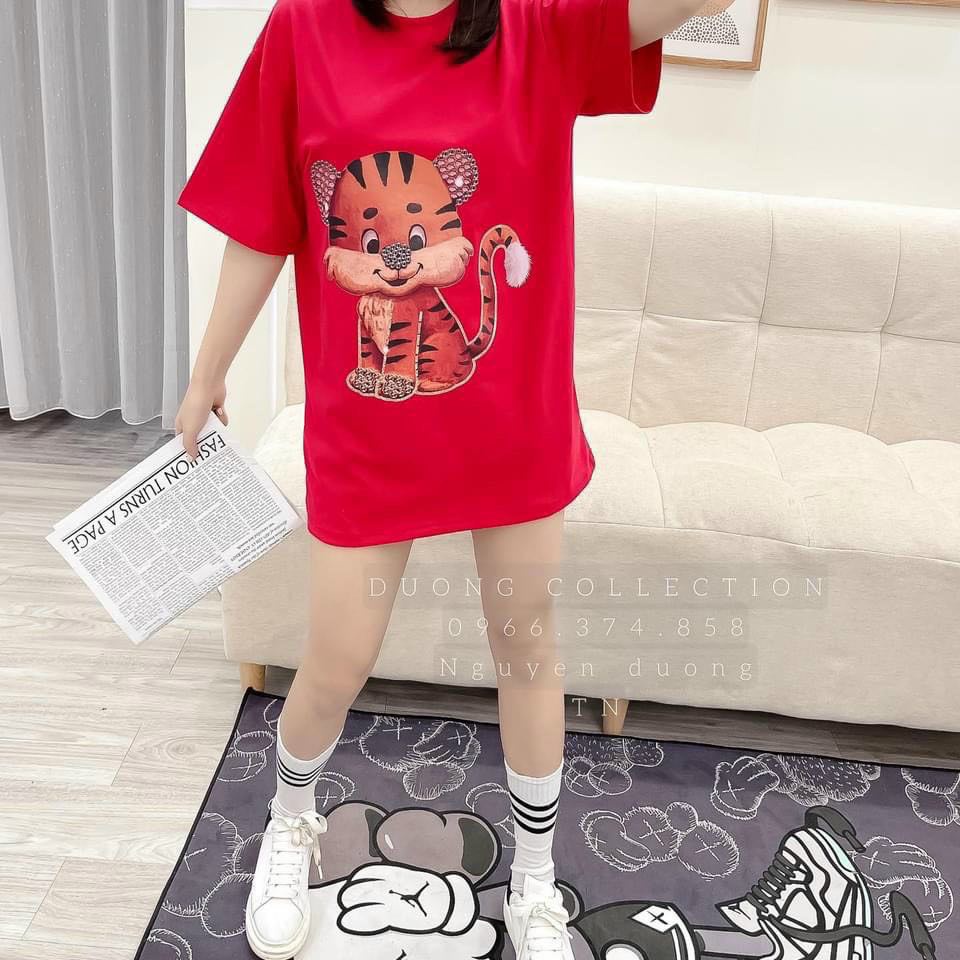 Áo thun tay lỡ form rộng - Áo phông nam nữ thời trang 40kg-68kg-AT02