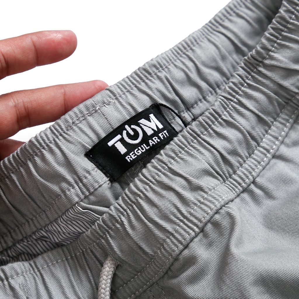 Quần JOGGER TOMS Nam  Chất Vải KAKI Tóm Store- Toms.localbr Màu Xám