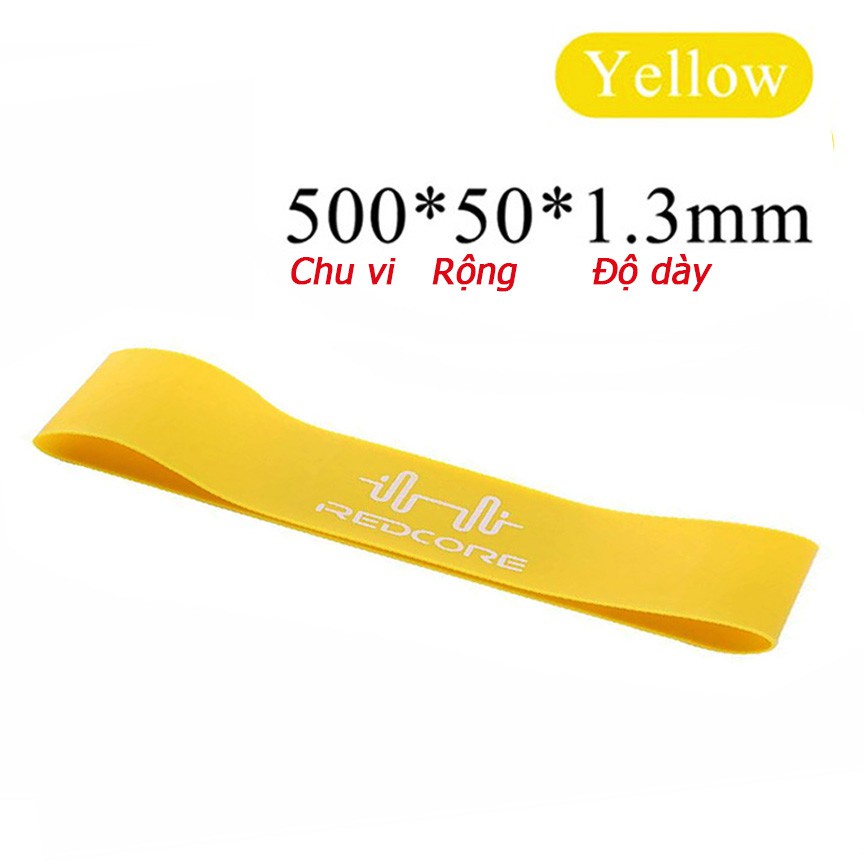 Dây Miniband , Dây đàn Hồi Kháng Lực Cao Su Tập Mông Đùi Tay Vai