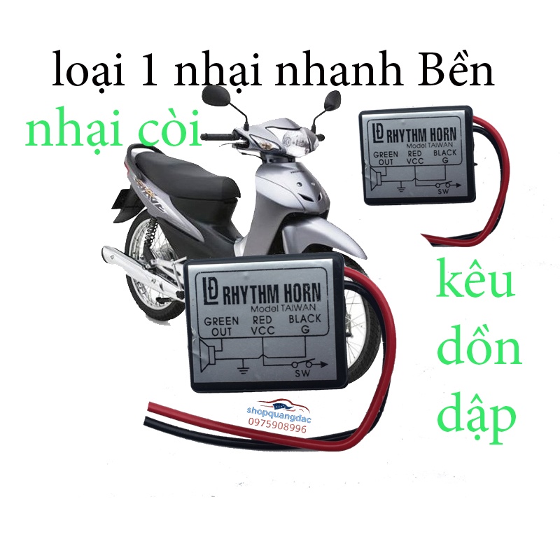 Chíp nhại còi xe máy,xe điện kêu dồn dập