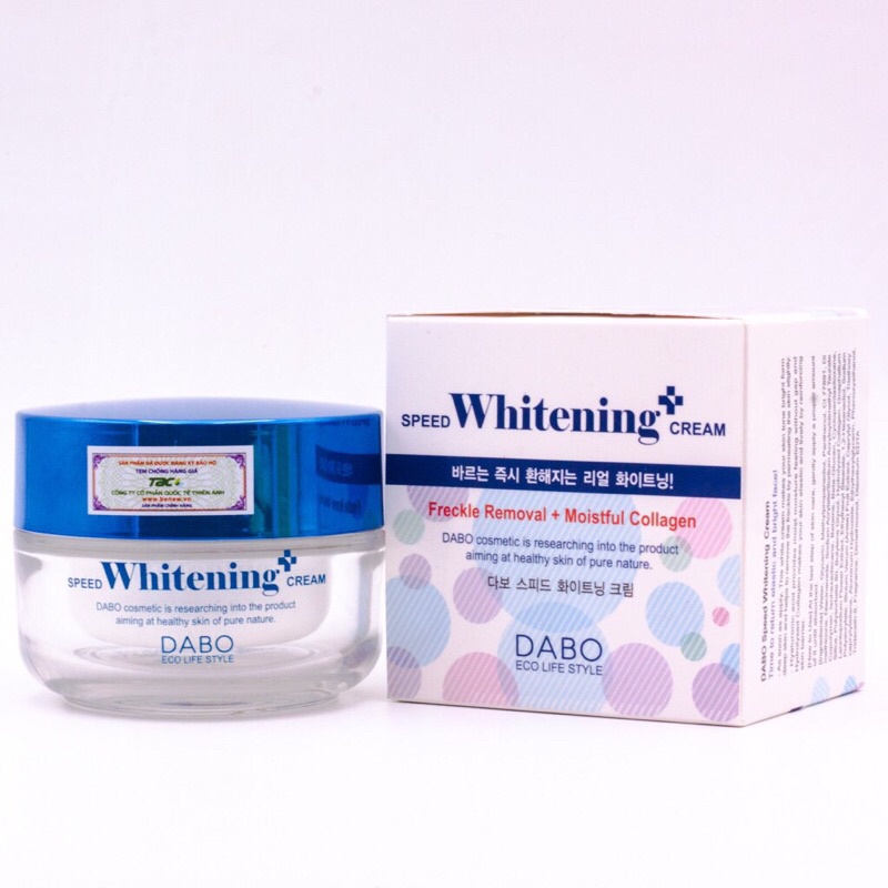 Gói Sample Kem Dưỡng Trắng Nâng Tone Da Dabo Whitening Cream