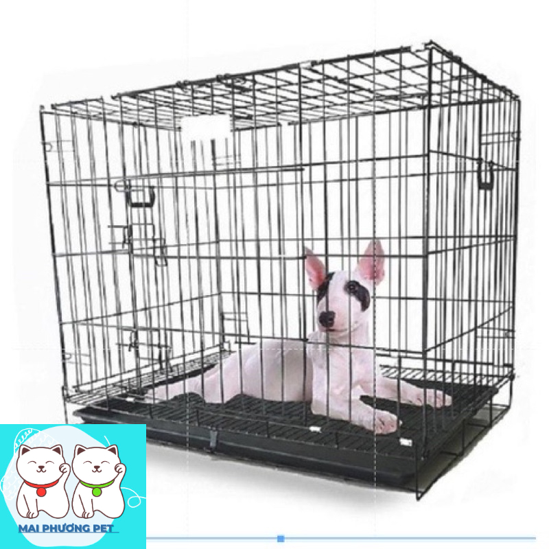Chuồng SD75 chó mèo sơn tĩnh điện 0-12kg loại nan dày