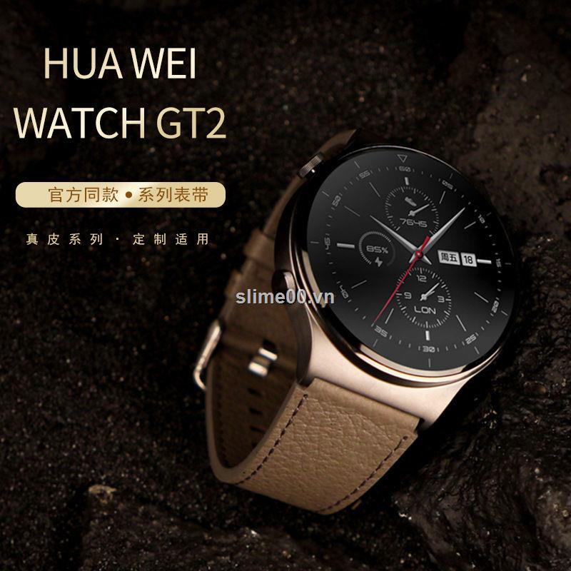 Dây đeo thay thế bằng da thật dành cho đồng hồ Huawei GT2 Pro