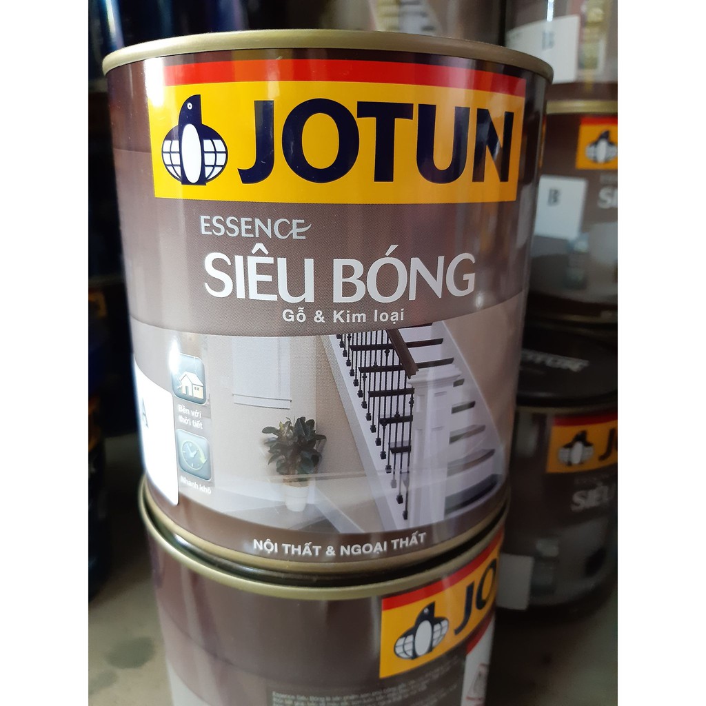 Sơn dầu Jotun Essence Siêu Bóng - dành cho bề mặt gỗ và kim loại 1L