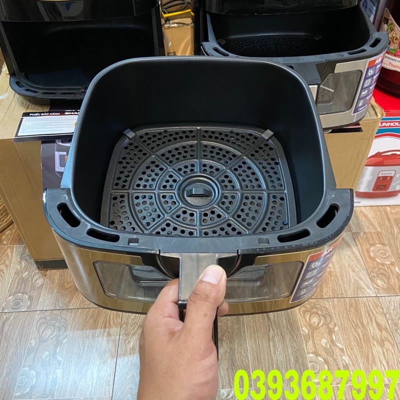 NỒI CHIÊN KHÔNG DẦU 9,2L CÔNG NGHỆ CHIÊN 360 Độ