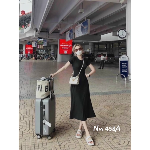 Đầm Zip Siêu Tôn Dáng Hàng Chuẩn Đẹp