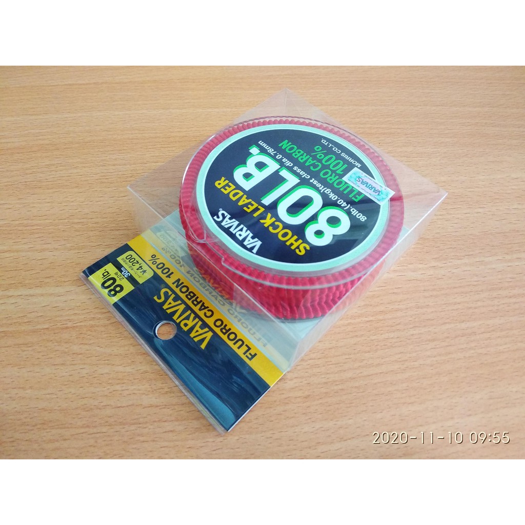 Dây Câu Cá Varivas Shock Leader Fluorocarbon - 30m - Nhiều Size