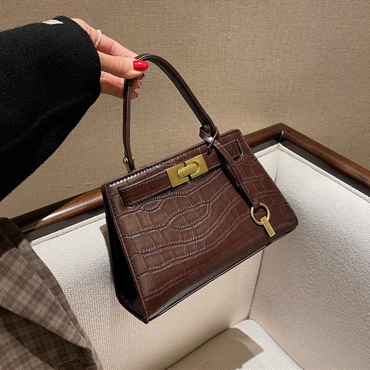 Túi Xách Dáng Vuông Phong Cách Retro Pháp Thời Trang Thu Đông Cho Nữ 2022