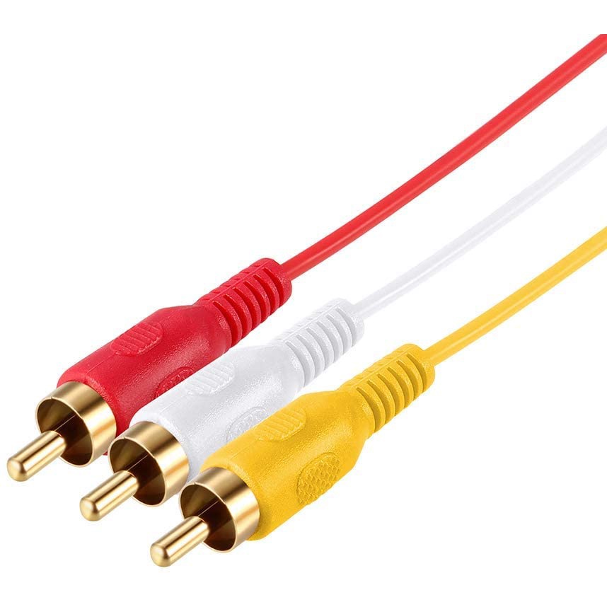 Cáp ChuyểN ĐổI Âm Thanh HDMI Sang RCA 1080P - 3 RCA S-Video AV Cho TV HDTV DVD