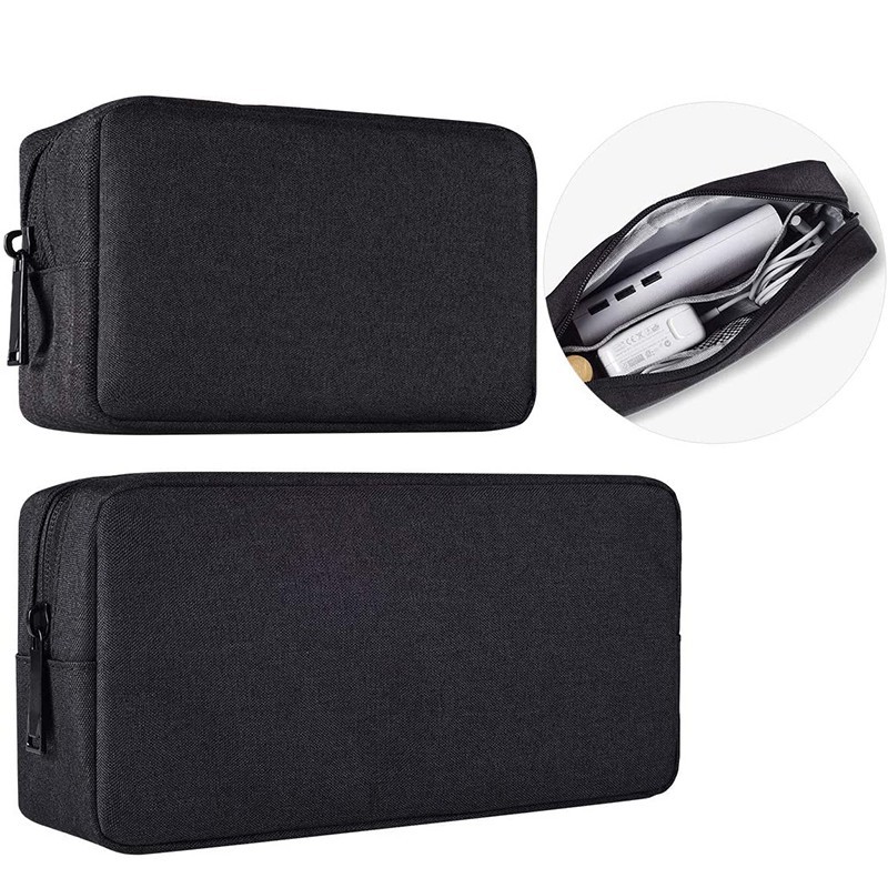 Túi đựng phụ kiện sạc điện thoại / laptop tiện dụng khi đi du lịch tùy chọn kích cỡ