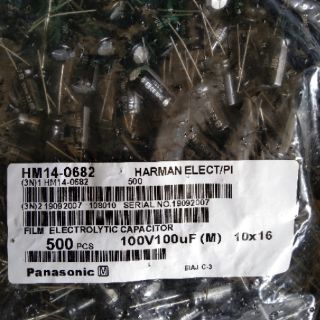 Tụ hóa 100 ml 100 v Panasonic ( 10 cái  =20 k)