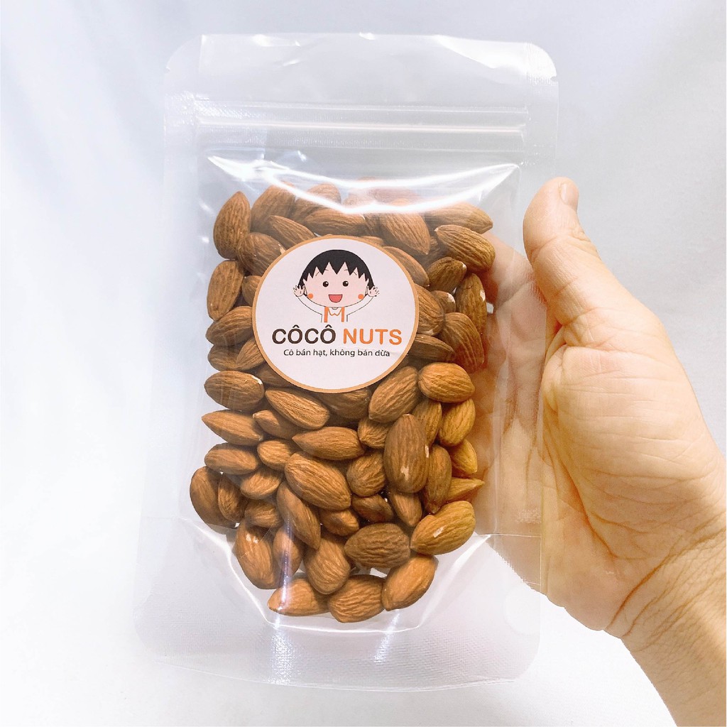 (200g) Hạnh Nhân Tách Vỏ Sấy Tự Nhiên - Làm sữa hạt - Nhập Khẩu Mỹ Coconuts