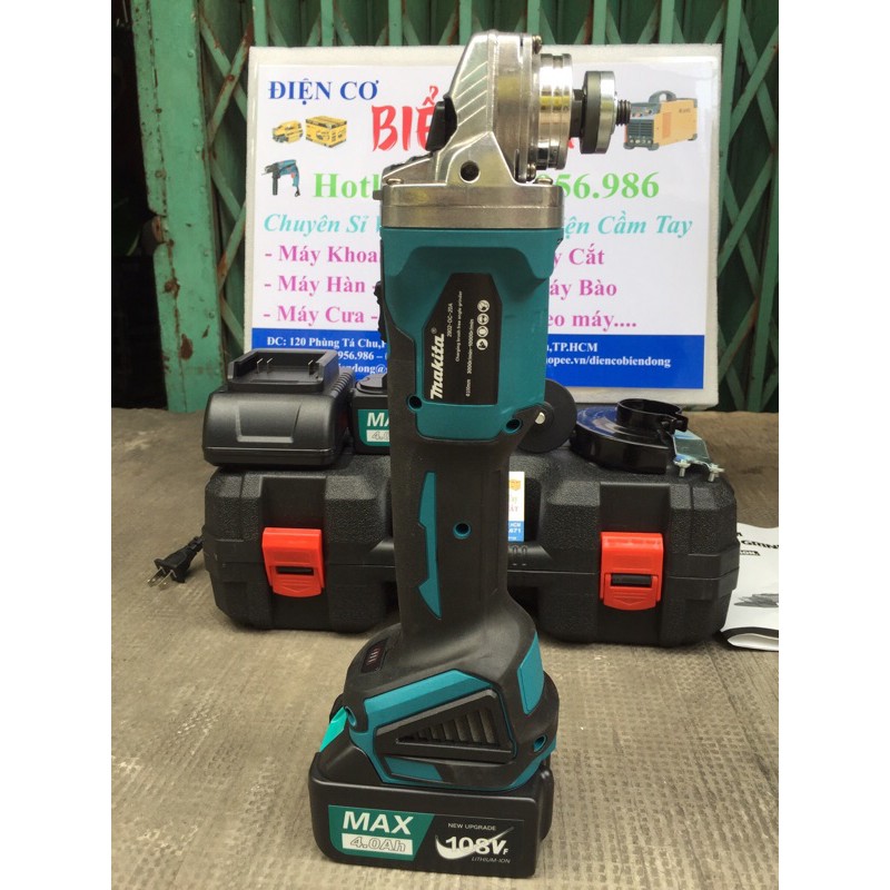 🔥FREESHIP🔥 Máy Mài Góc - Máy Cắt Dùng Pin MAKITA 108VF - TỪ TÍNH, KHÔNG CHỔI THAN